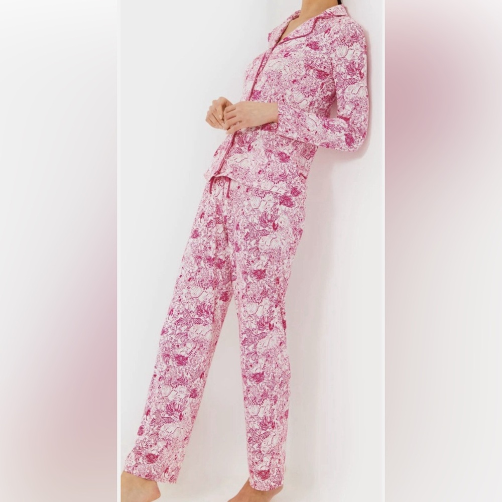Lilly Pulitzer Pink Pajama Set